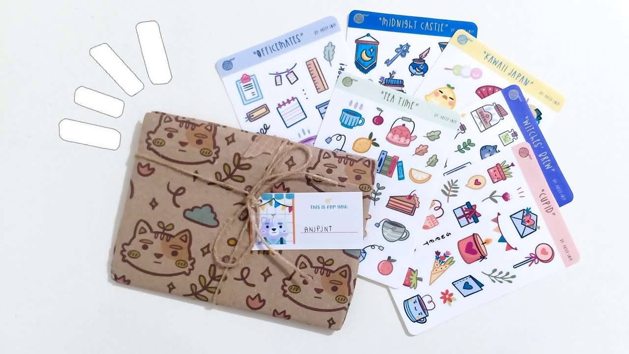 Sticker Business- Packing orders│ Philippines│ Shopee ph ✿✎