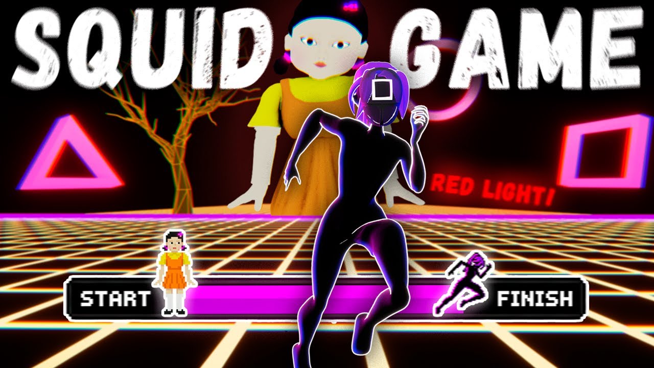 SQUID GAME RUN!🔺Interactive Warm Up  | Red Light, Green Light LEVEL  Interactive Viral Game 🦑