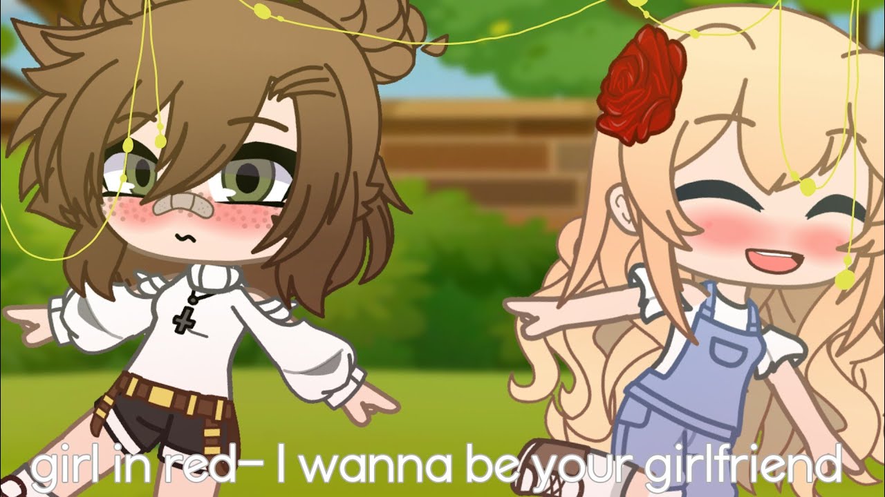 girl in red- I wanna be your girlfriend / gacha club /gcmv/