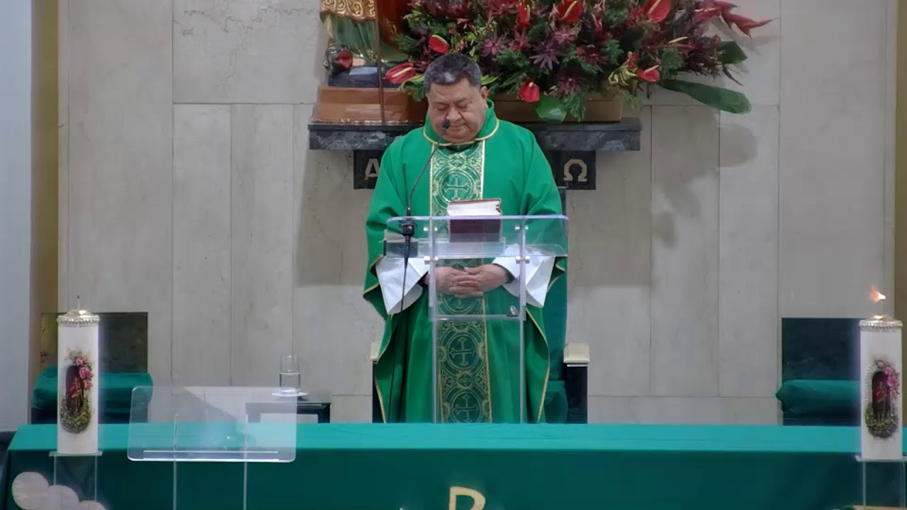 Martes 17 de febrero2026, octavo de la novena. Eucaristía 8:30.