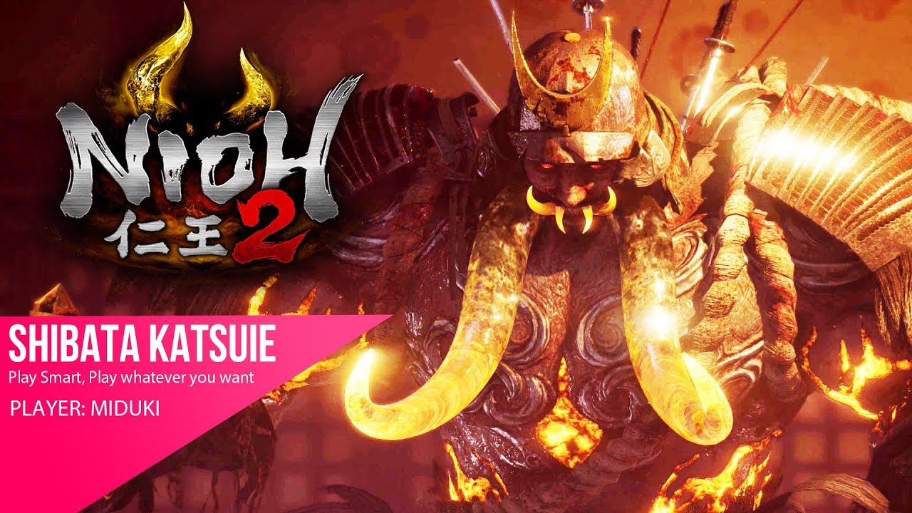 NIOH 2 BOSS - Shibata Katsuie | No Damage, Spear