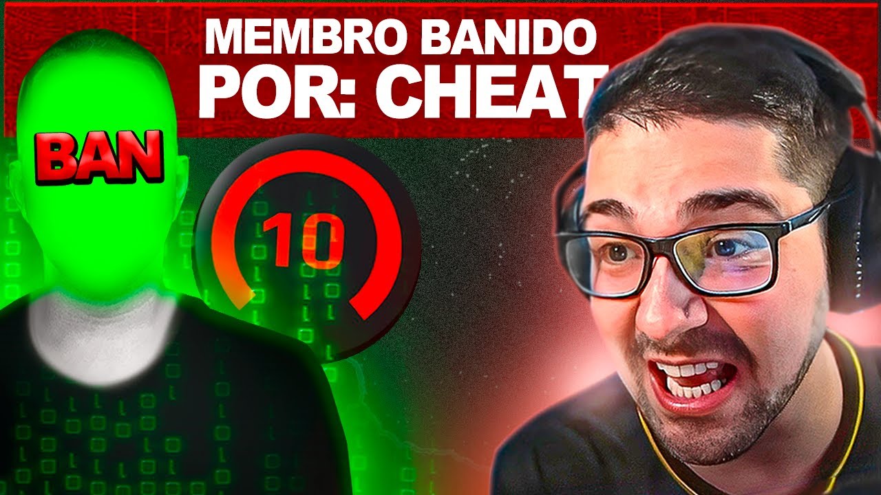 Amassei um LV 10 FACEIT BANIDO na GC por CHEAT (joga com FAMOSOS)