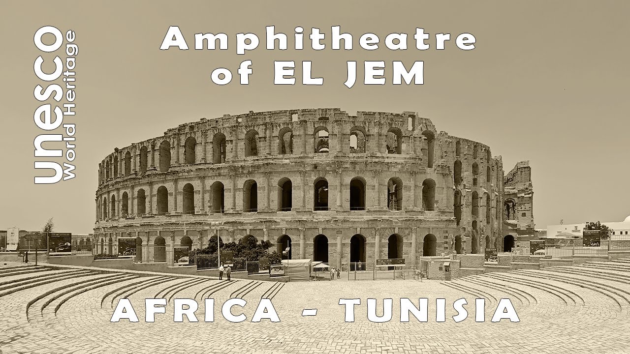 Amfiteatr w El Jem, Tunezja