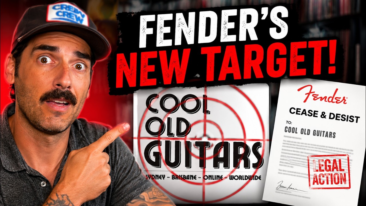 Новая цель Fender? Они прислали гитарному магазину требование о прекращении деятельности!