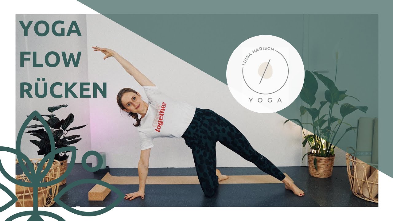 Yoga ALL LEVELS | Yoga &Uuml;bungen gegen R&uuml;ckenschmerzen  | Mein Yoga Flow f&uuml;r einen gesunden R&uuml;cken