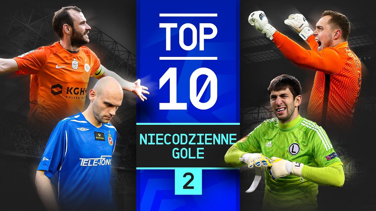 TOP 10: Niecodzienne Gole 2 | Mrowiec, Jop, Lis, Kuciak, Starzyński | Ekstraklasa [Komentarz]
