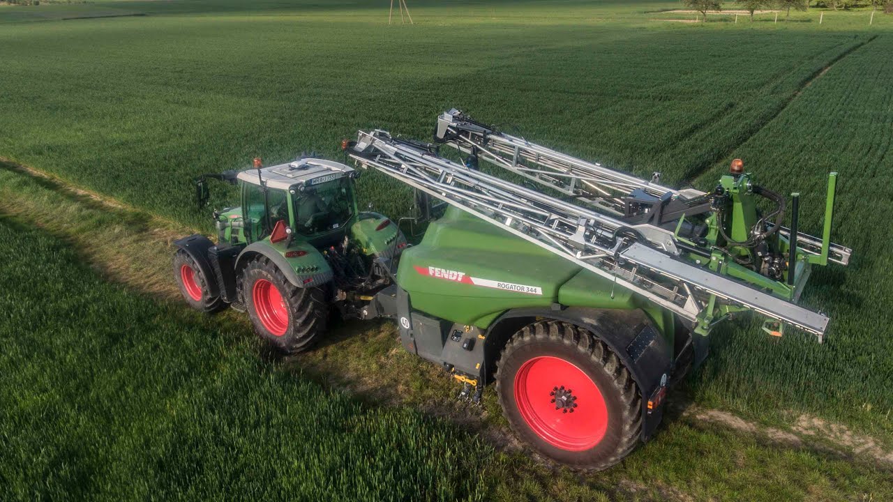 Fendt Rogator RG344 & 716 Vario SCR - Oprysk zbóż