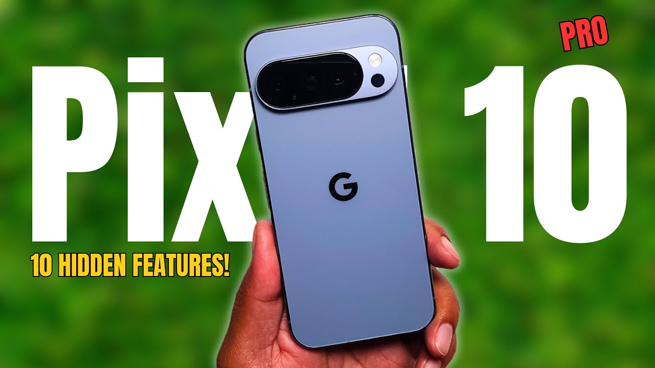 10 Hidden Features on Google Pixel 10 Pro!