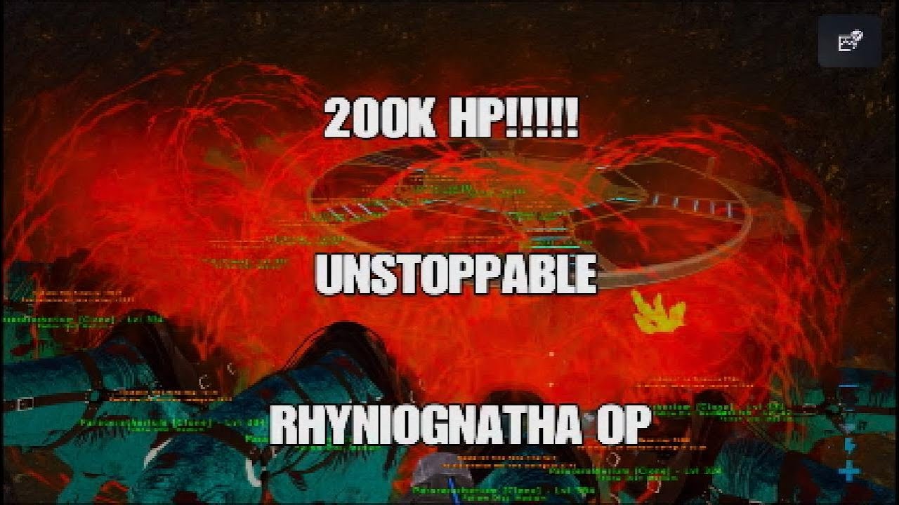 Ark Official PvP|POV Rhyniognatha Before The Nerf