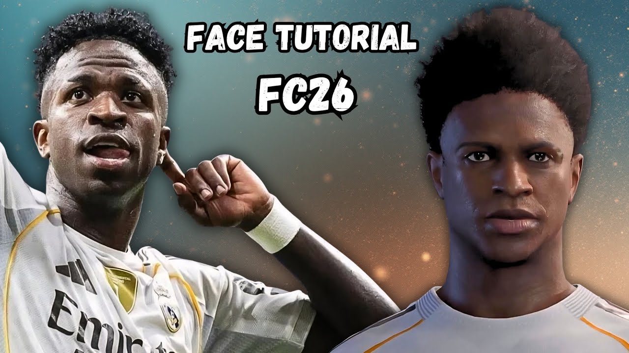 Create Vinicius Jr face - FC26