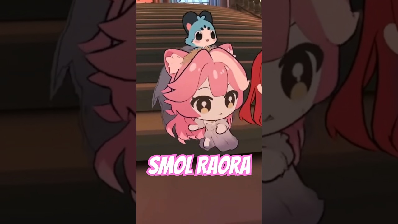 Smol Raora is too adorable #hololive #hololiveen #raora #hololivejustice #vtuber