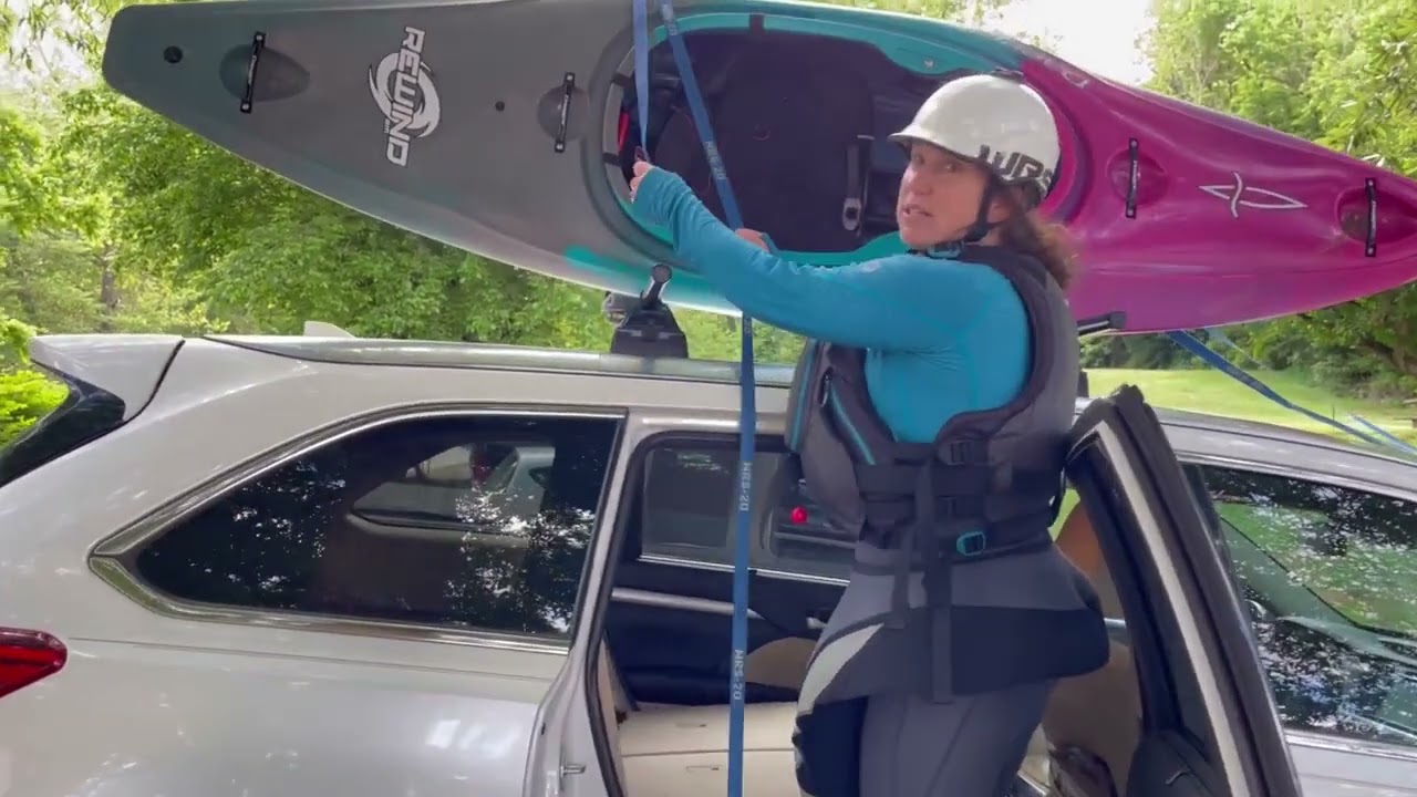 How to Load Your Kayak By Yourself! And Why You SHOULD!  -- Kayaking with Anna Levesque