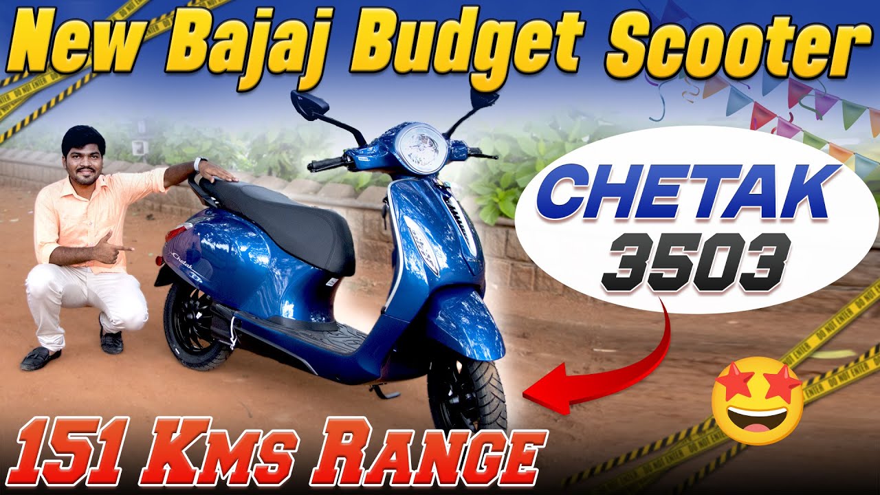 I Tested BAJAJ'S New Budget Electric Scooter | Chetak 3503 Review | Electric Vehicles India