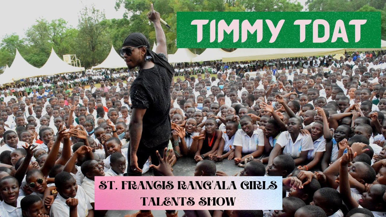 Timmy TDat Performing at Rang'ala Girls Talents Show 2021.