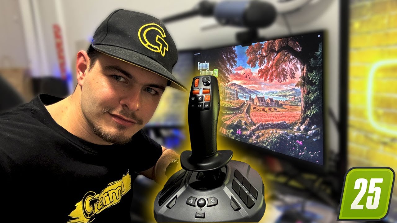 KONČNO IMAM JOYSTICK ZA FARMING! PRVI TEST (FS25) [SLO]