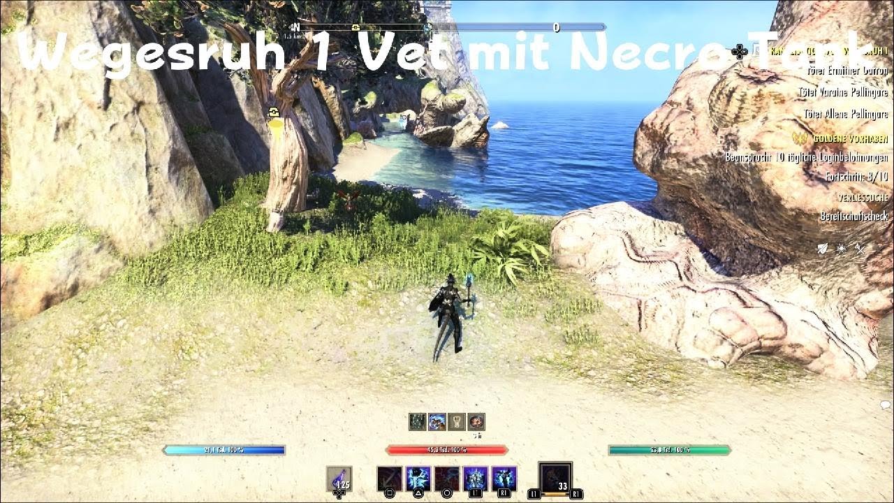 The Elder Scrolls Online Wegesruh 1 Vet mit Necro Tank
