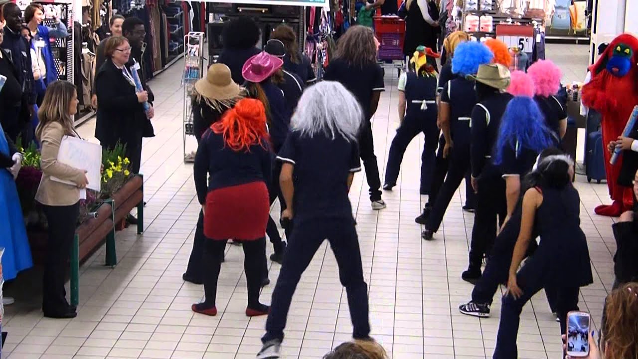 flashmob à Carrefour Villejuif