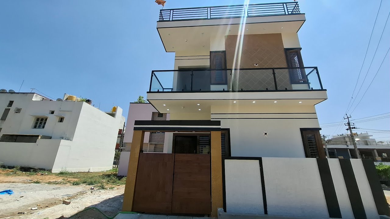 20×30 muda 3 BHK North Duplex House for sale in vijayanagra 4th satge mysore (8660318495)1.05 cr