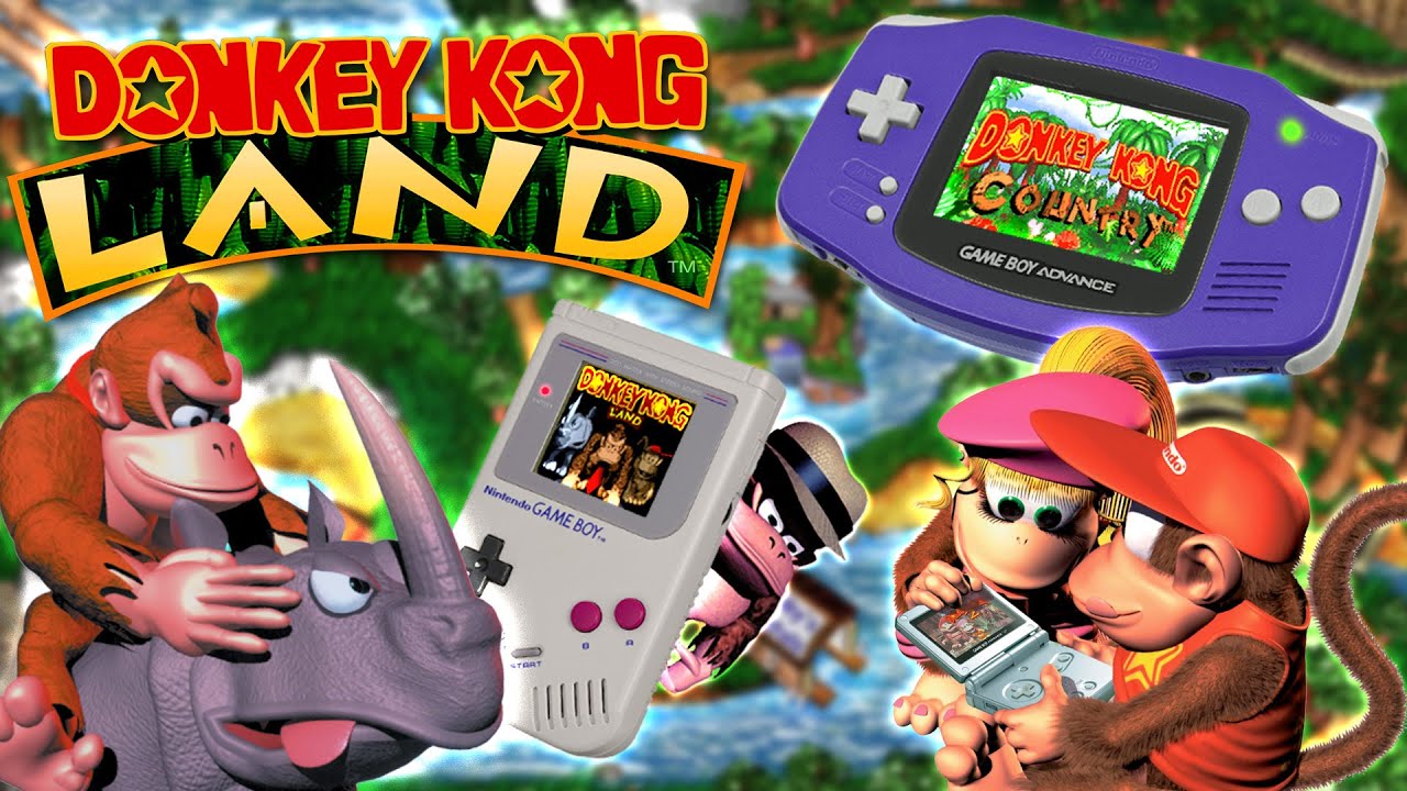 When Donkey Kong Country Went Portable (Donkey Kong Land + GBA Trilogies)