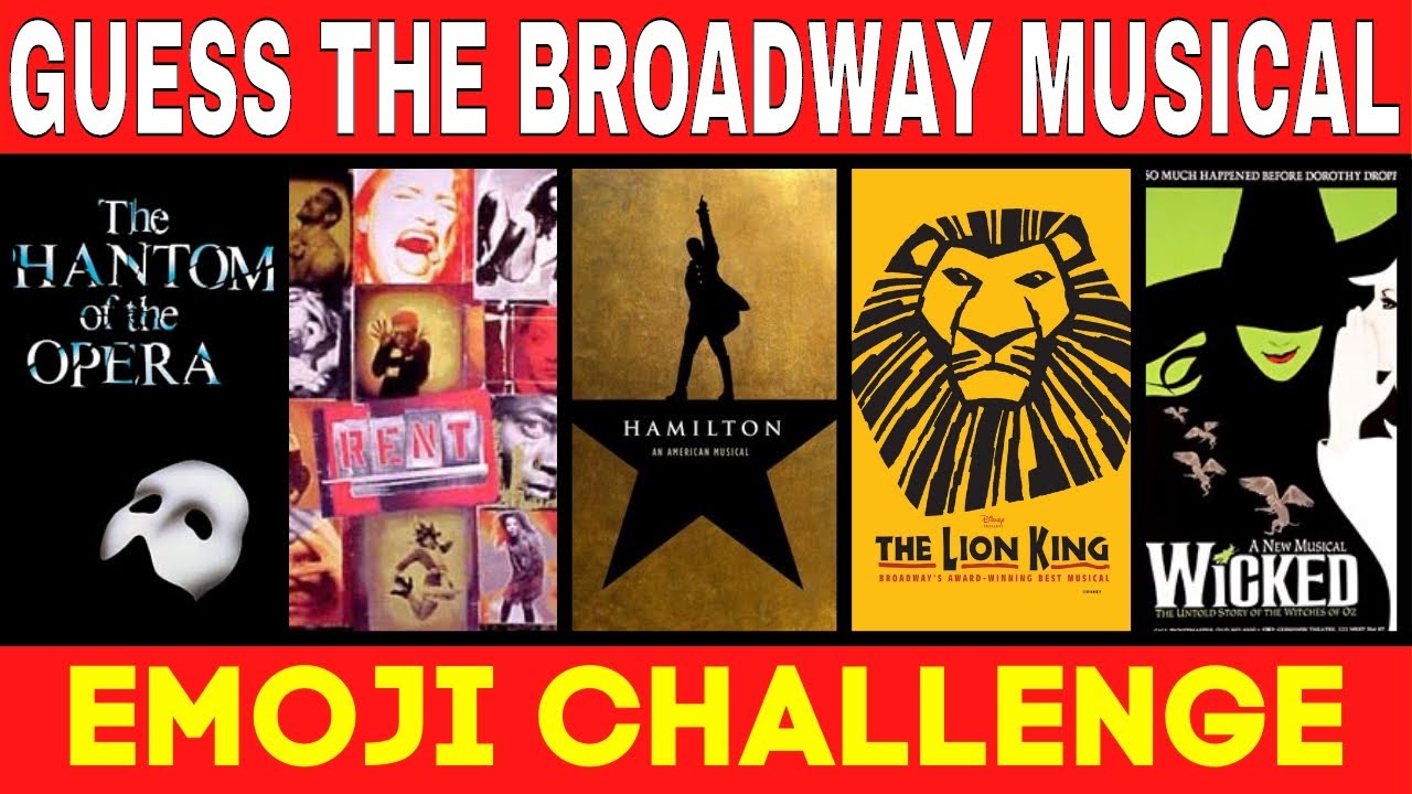 Can You Guess the BROADWAY MUSICAL | FUN PUZZLES AND QUIZZES