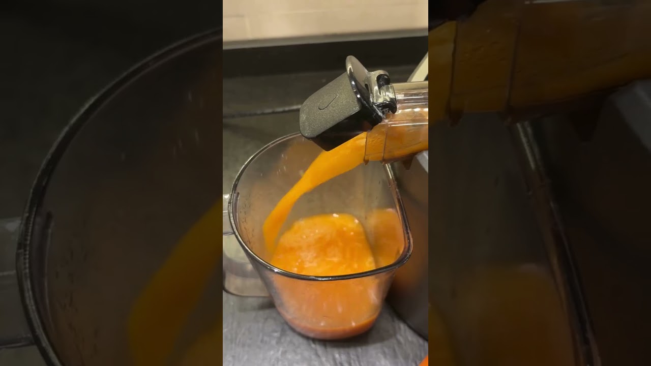 Estratto di mela, carota e zenzero