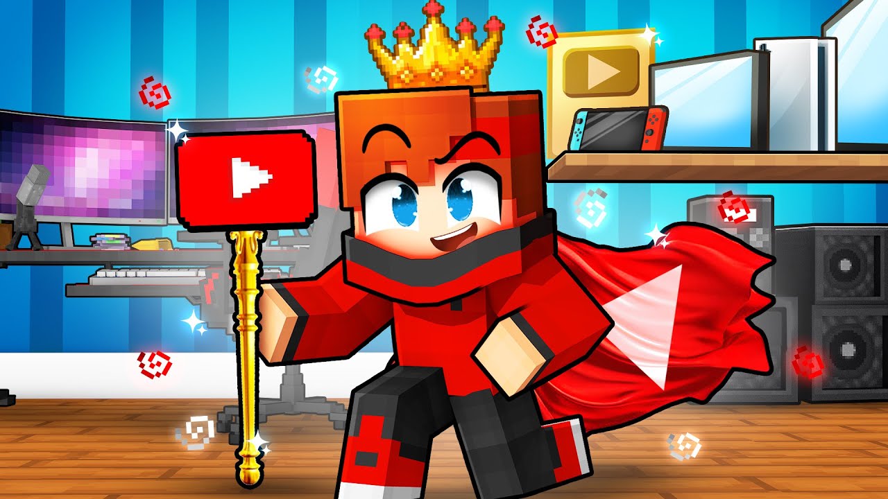 Я становлюсь КОРОЛЕМ ЮТУБЕРОВ Minecraft!