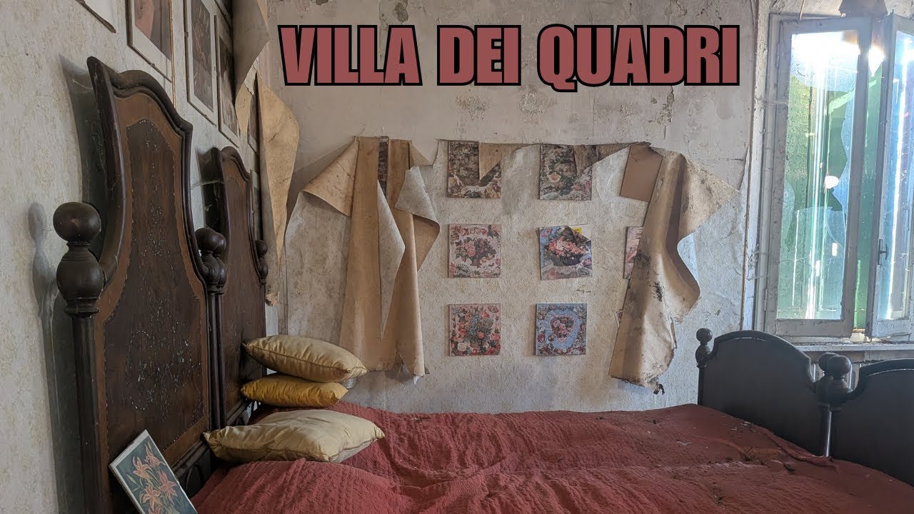 Dentro la Villa dei Quadri – Urbex Italia – Decadenza e Memorie Perdute
