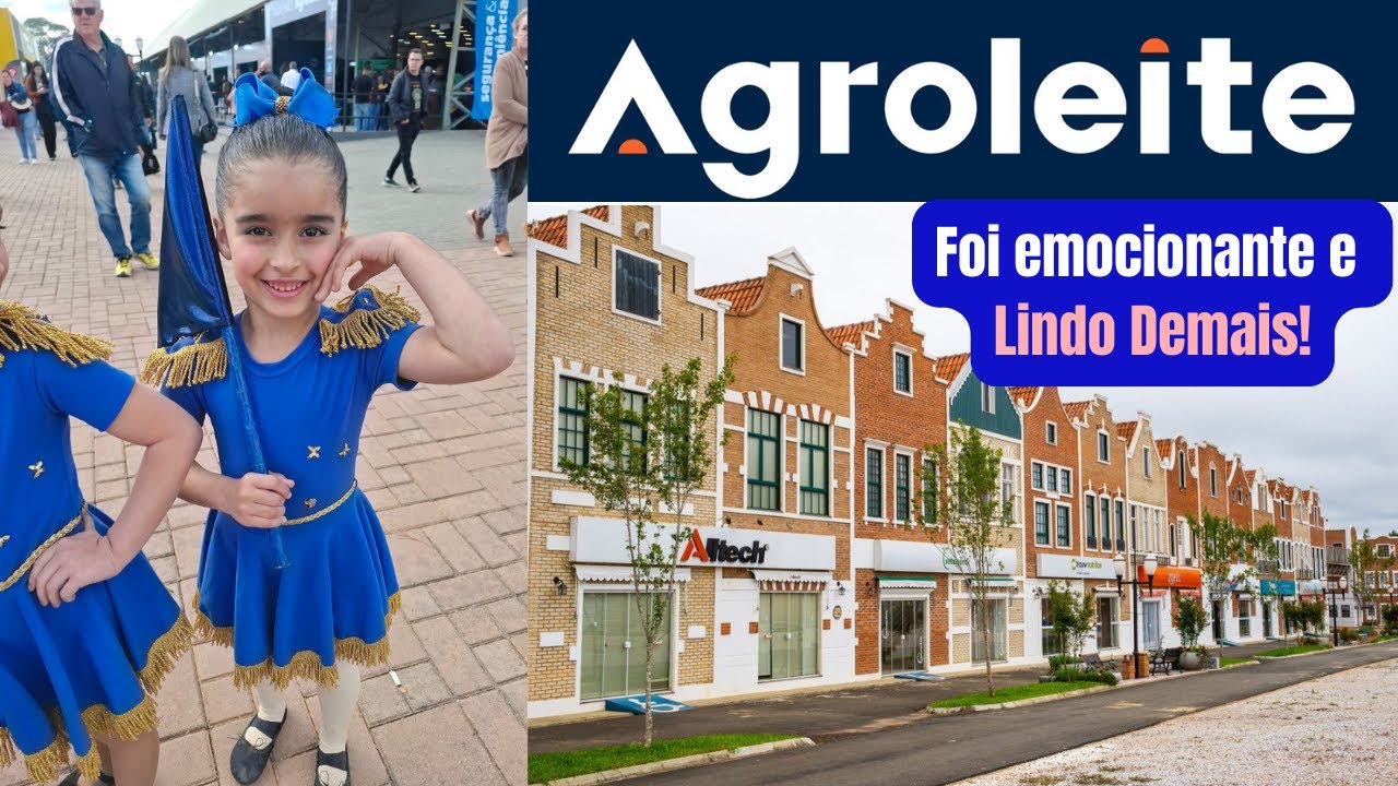 Maria Desfilando como Baliza na Agroleite |  Emoção e Orgulho |  Capital Nacional do Leite