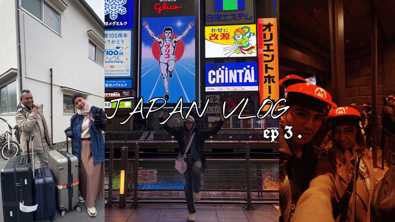 travel to osaka & Universal Studios Japan | JAPAN VLOG ep 3.