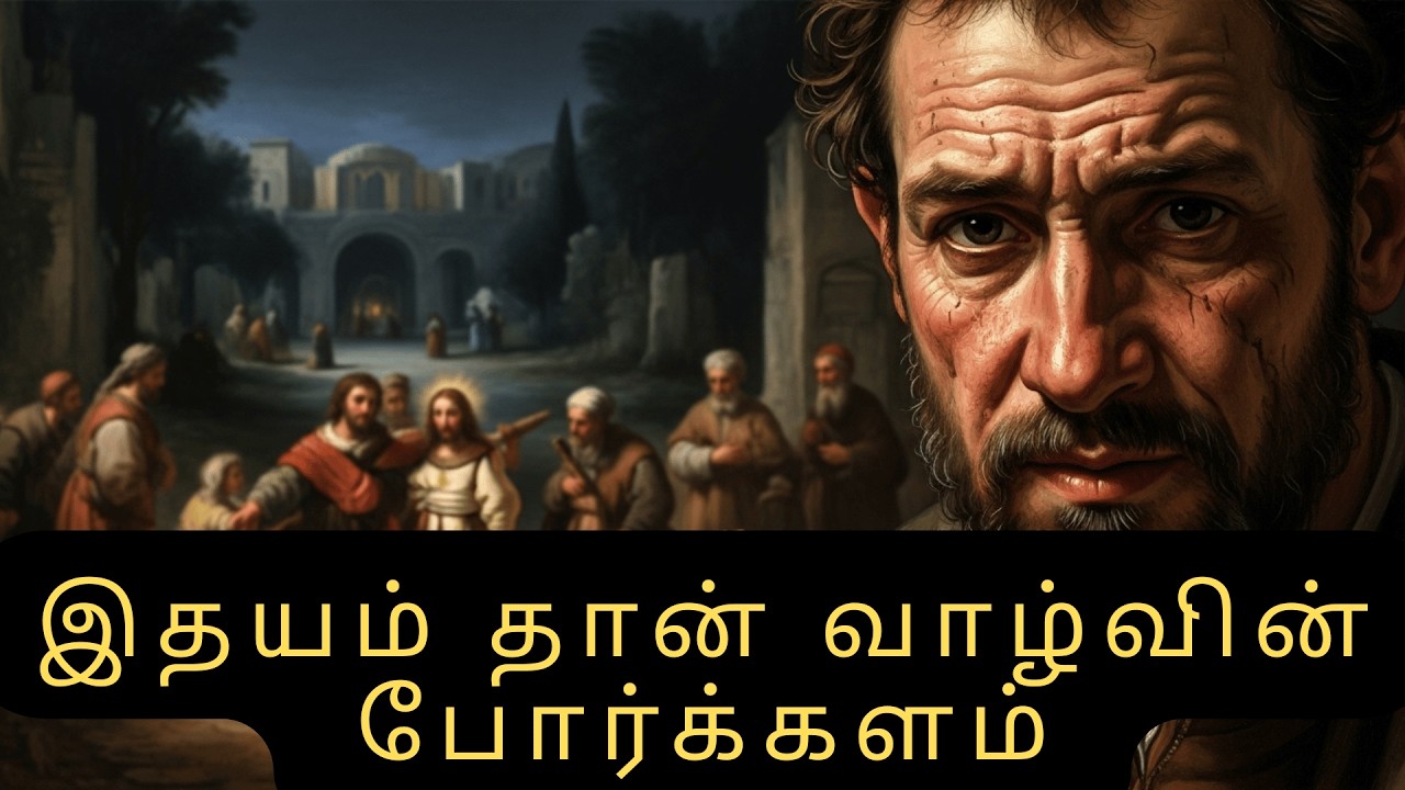 இதயம் தான் வாழ்வின் போர்க்களம் 😳 | Tamil Christian Song | Visual Poem in Tamil