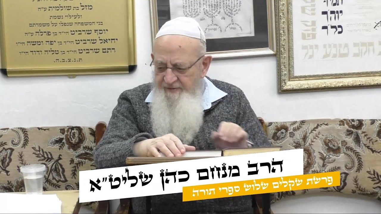 הרב מנחם כהן שליט