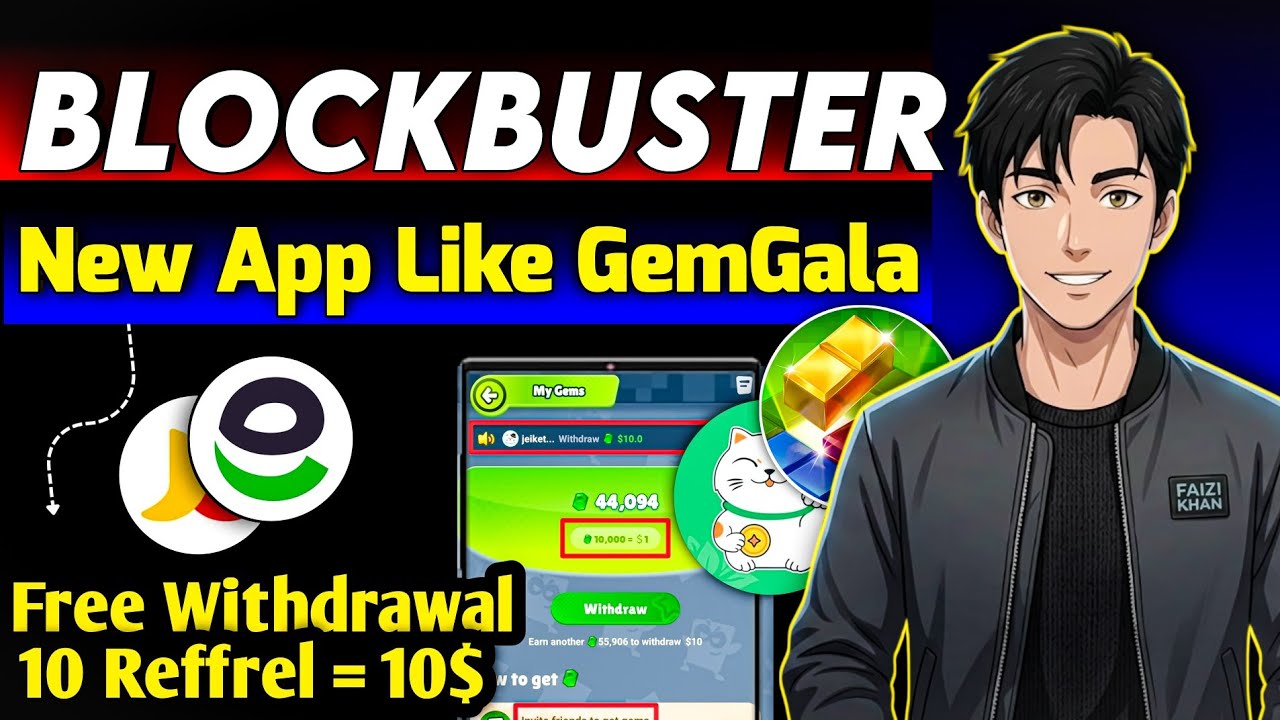 BlockBuster App Withdrawal | How To Join | Extra Accounts Tips | BlockBuster FREE Loot