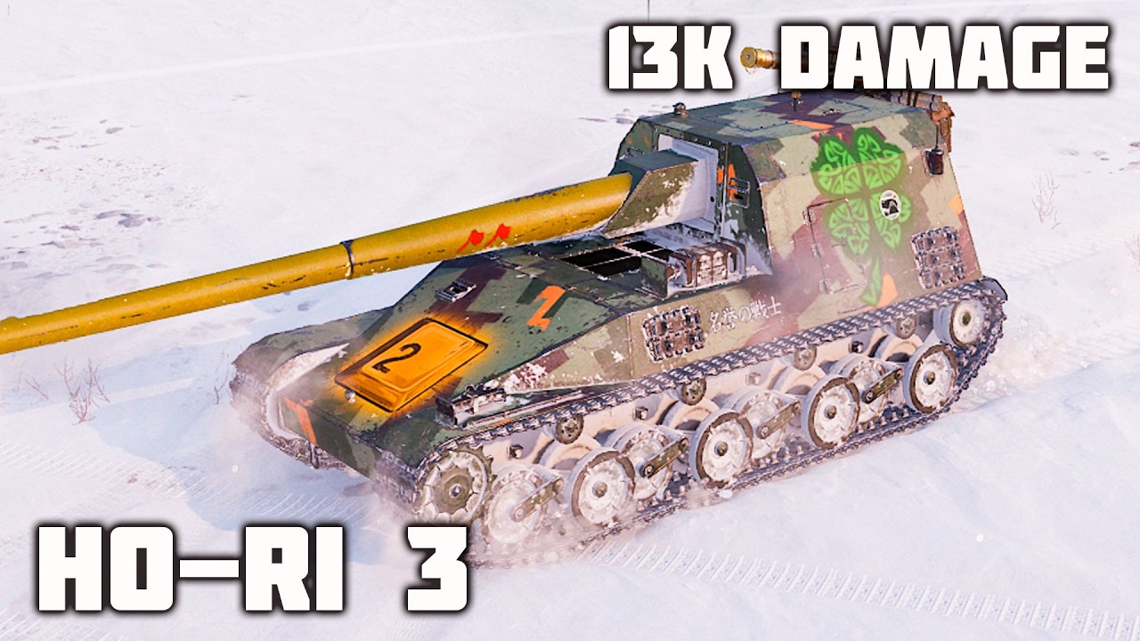 Ho-Ri 3 WoT – 3Kills, 13K Damage