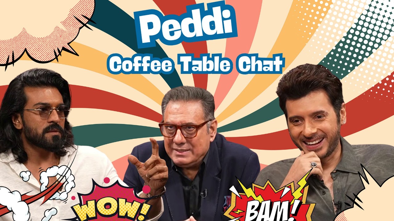 Peddi Coffee Table Chat | Ram Charan Funny Comments | Divyenndu | Boman Irani | Buchi Babu Sana