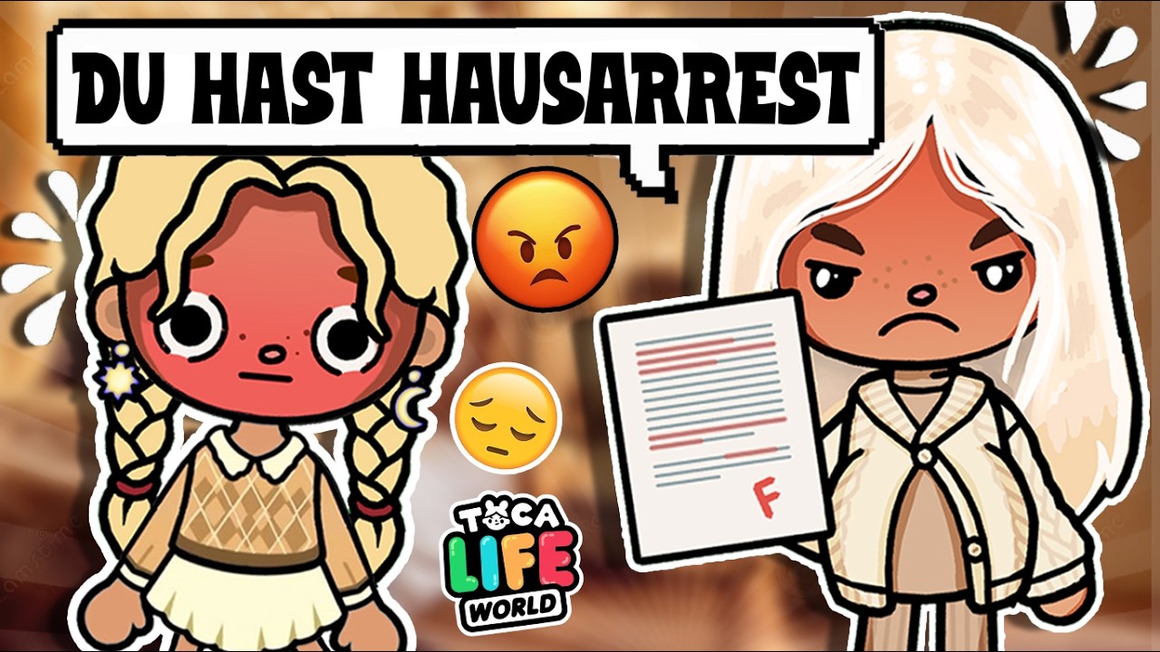 ✏️ DIE SCHLECHTE NOTE 📝 MAISIE BEKOMMT HAUSARREST 😢 &Auml;RGER MIT DEN ELTERN 💔  PART 2 🍞 #tocaboca