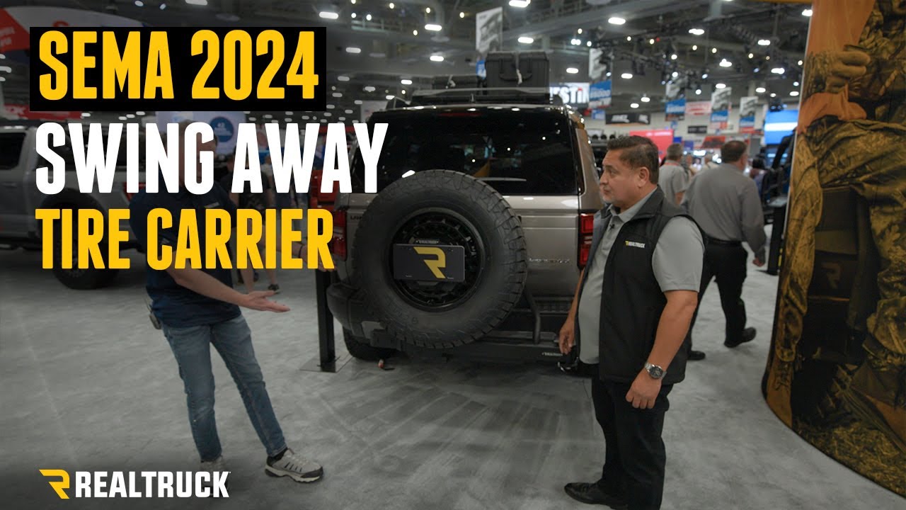 Swing-A-Way Tire Carrier at SEMA 2024