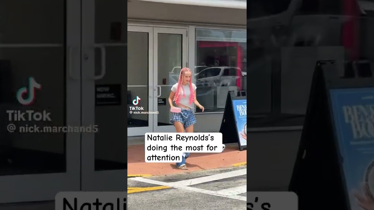 Natalie Reynolds&rsquo;s doing the most for attention #nataliereynolds #brookemonk #nickwilkins #tiktok