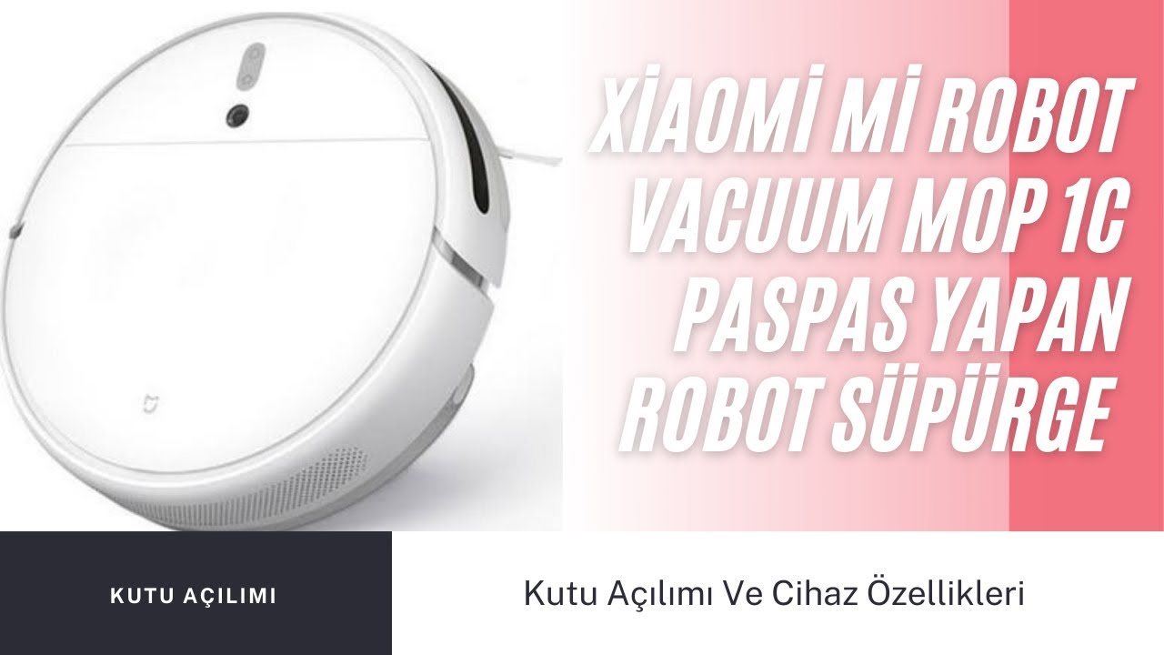 Робот-пылесос Xiaomi mi 1c Обзор робота-пылесоса - робот-пылесос