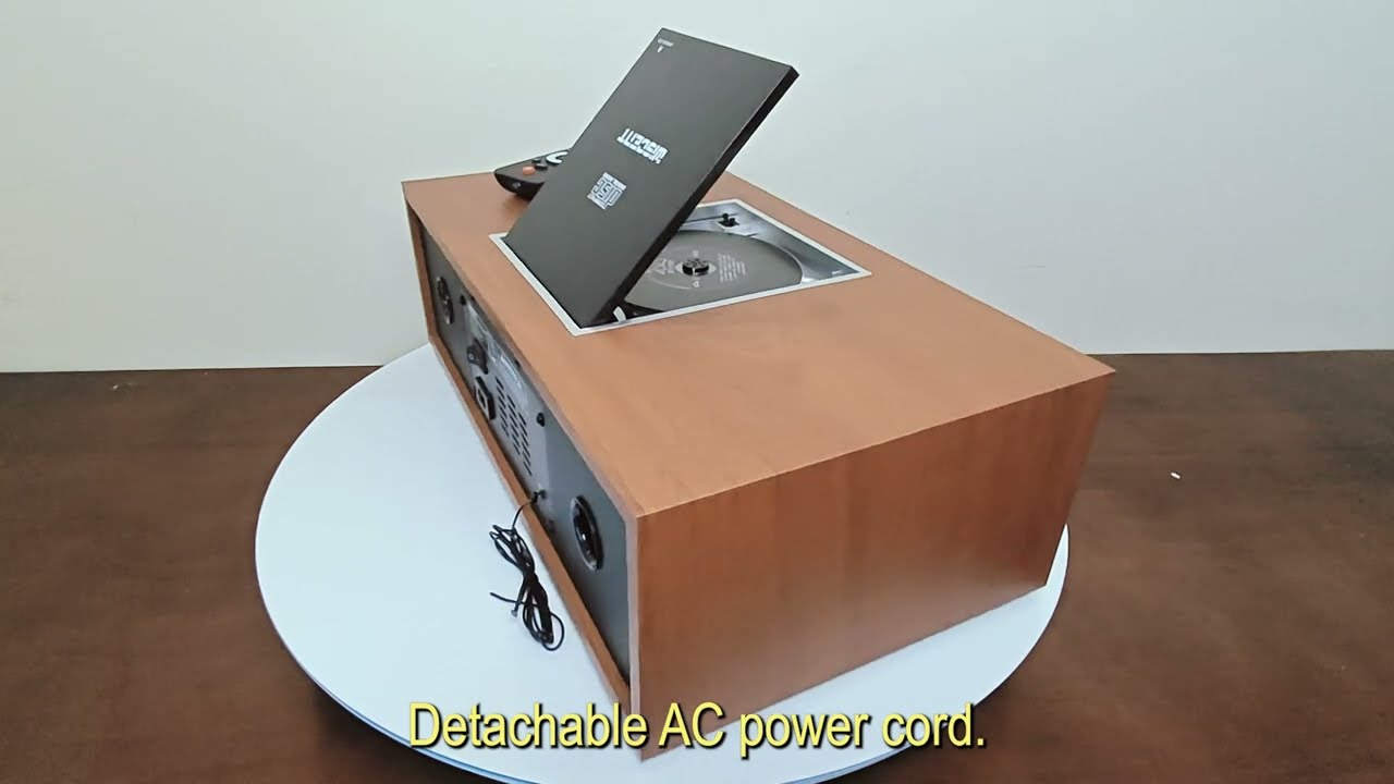 WTB797 Micro HiFi System #amazon #music #cds #bluetooth #radio #player #home #WISCENT #WTB797