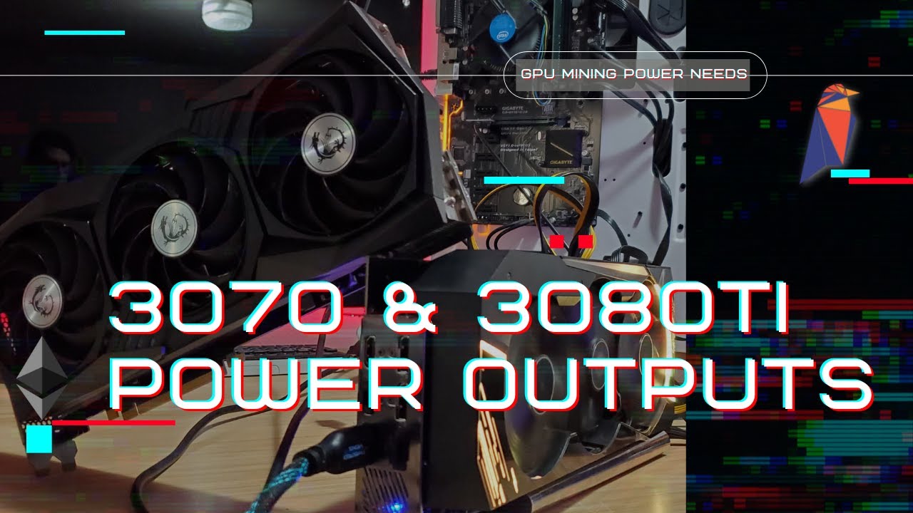 Mining ETH and RVN on the 3070 and 3080 TI