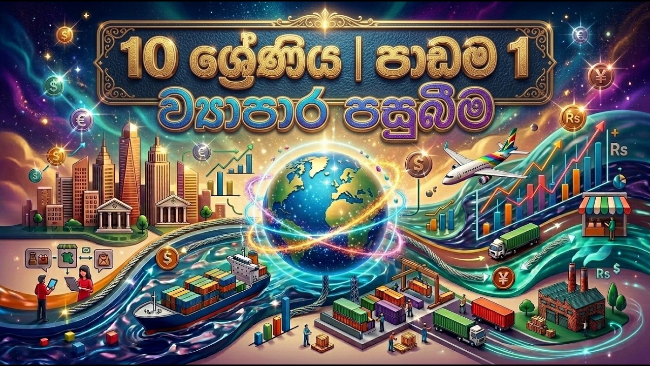 ව්‍යාපාර පසුබිම  Grade 10 Business and Accounting Lesson 1