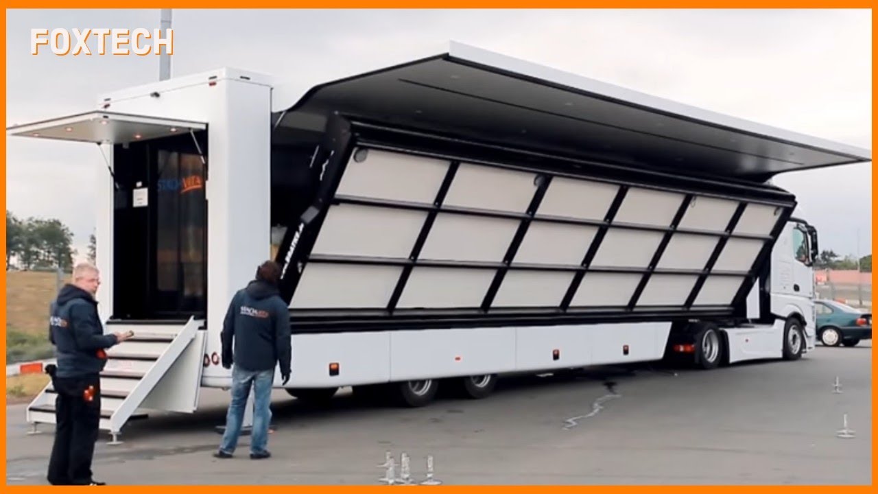 Foldable Truck Designs | Smart Expandable Trucks And Ingenious Trailers
