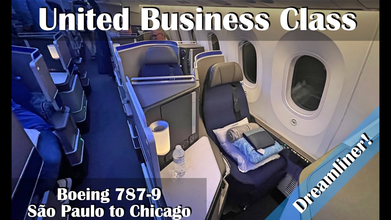 Flight Report GRU-ORD United Airlines Business Class POLARIS 787-9 Dreamliner