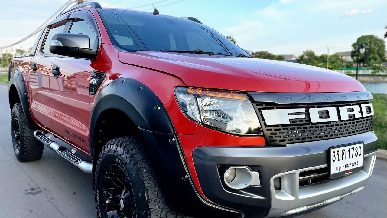 #ขายรถมือสอง✅✅ Ford Ranger Hi Lander 3.2 4X4ท๊อปสุด ATแต่งจัดเต็ม🔥🔥ขาย425,000🥰🥰 โทร095-448-3994