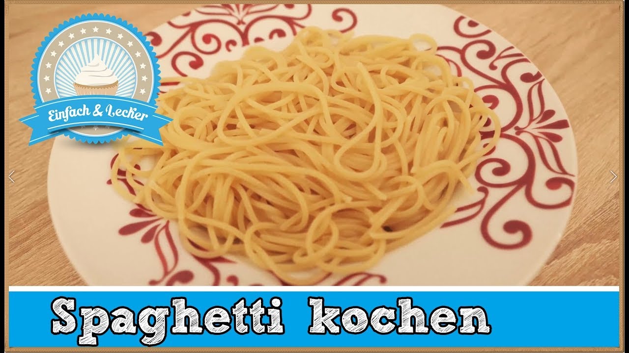Spaghetti kochen - schnelle Anleitung 🍜