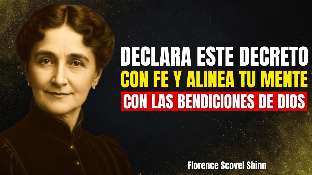 🔴 Declara Este Decreto con Fe y Alinea Tu Mente con las Bendiciones de Dios | Florence Scovel Shinn