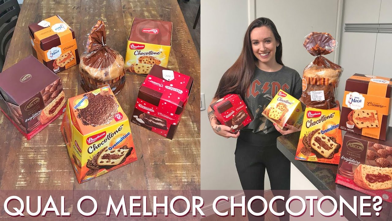 Provando vários chocotones recheados -  Segredinhos #Provando