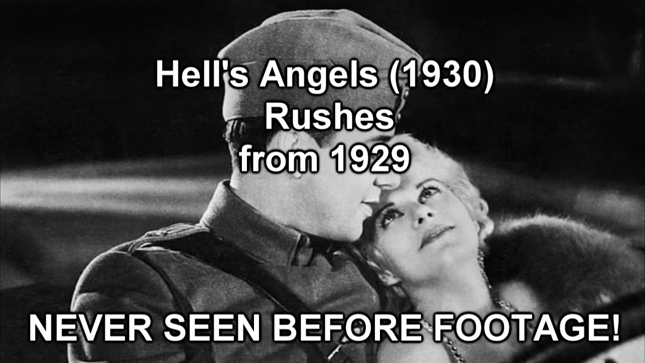 Hell's Angels (1930) Rushes - Never Seen Before Footage! (incl. Jean Harlow, Howard Hughes and more)