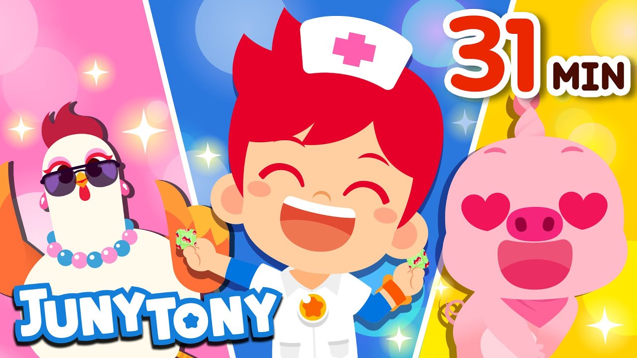Princess for a Day, Playing Hospital, and More Fun Songs | Best Kids Songs Compilation | JunyTony