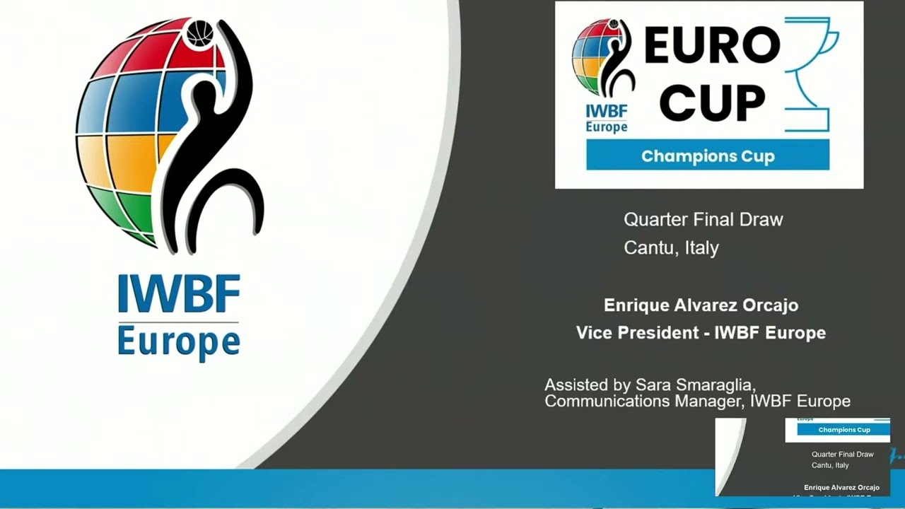 DRAW - Champions Cup Quarter Finals